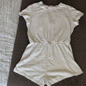 American Apparel Striped One Piece